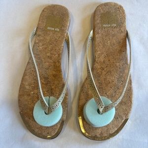 dolce vita  DEXI Gold Lizard Embossed Stella Size 7